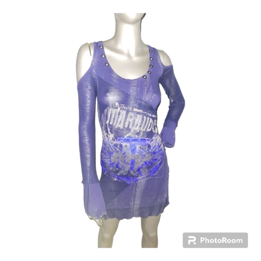 Blue Salvage Mini Dress